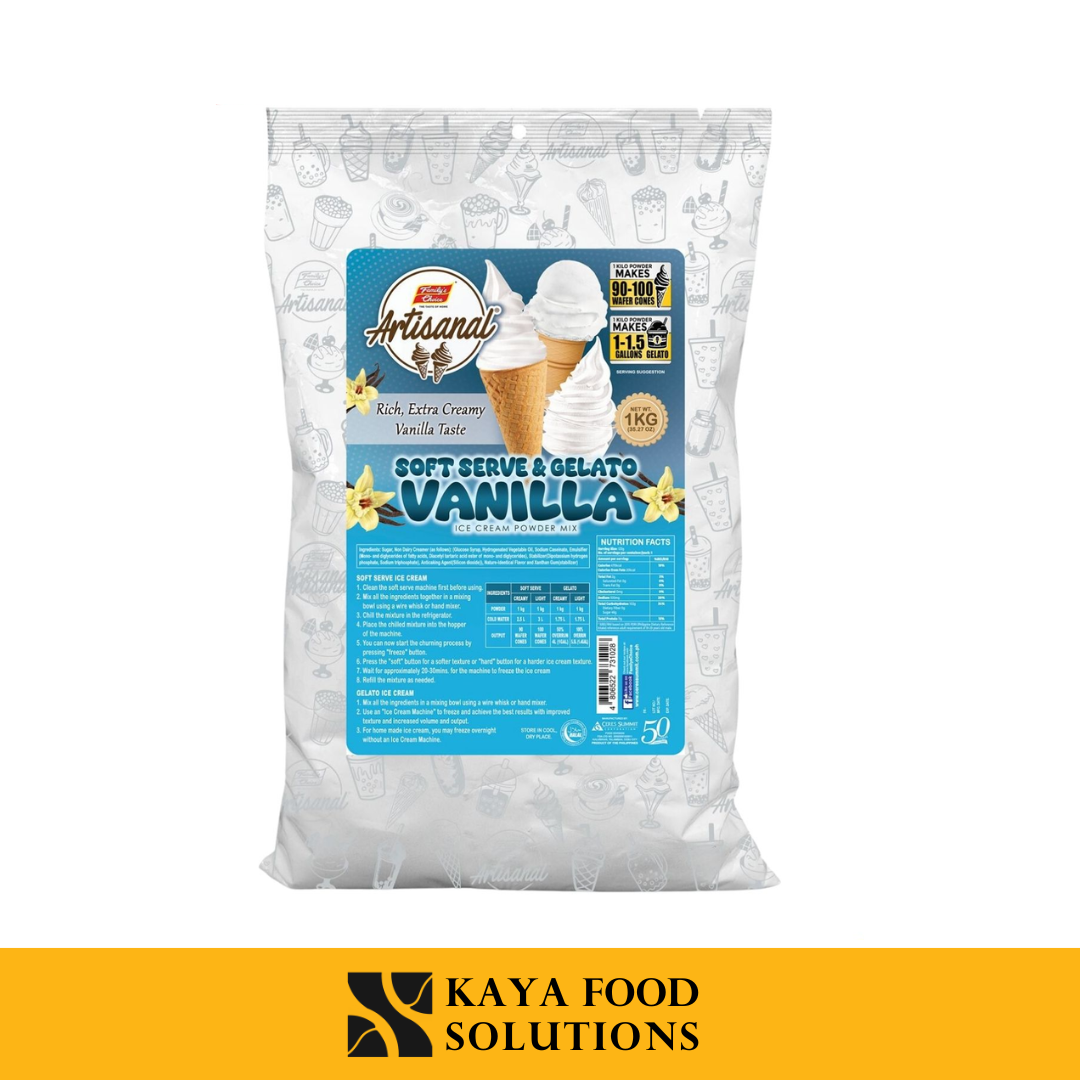 FC SOFTSERVE GELATO VANILLA 1kg