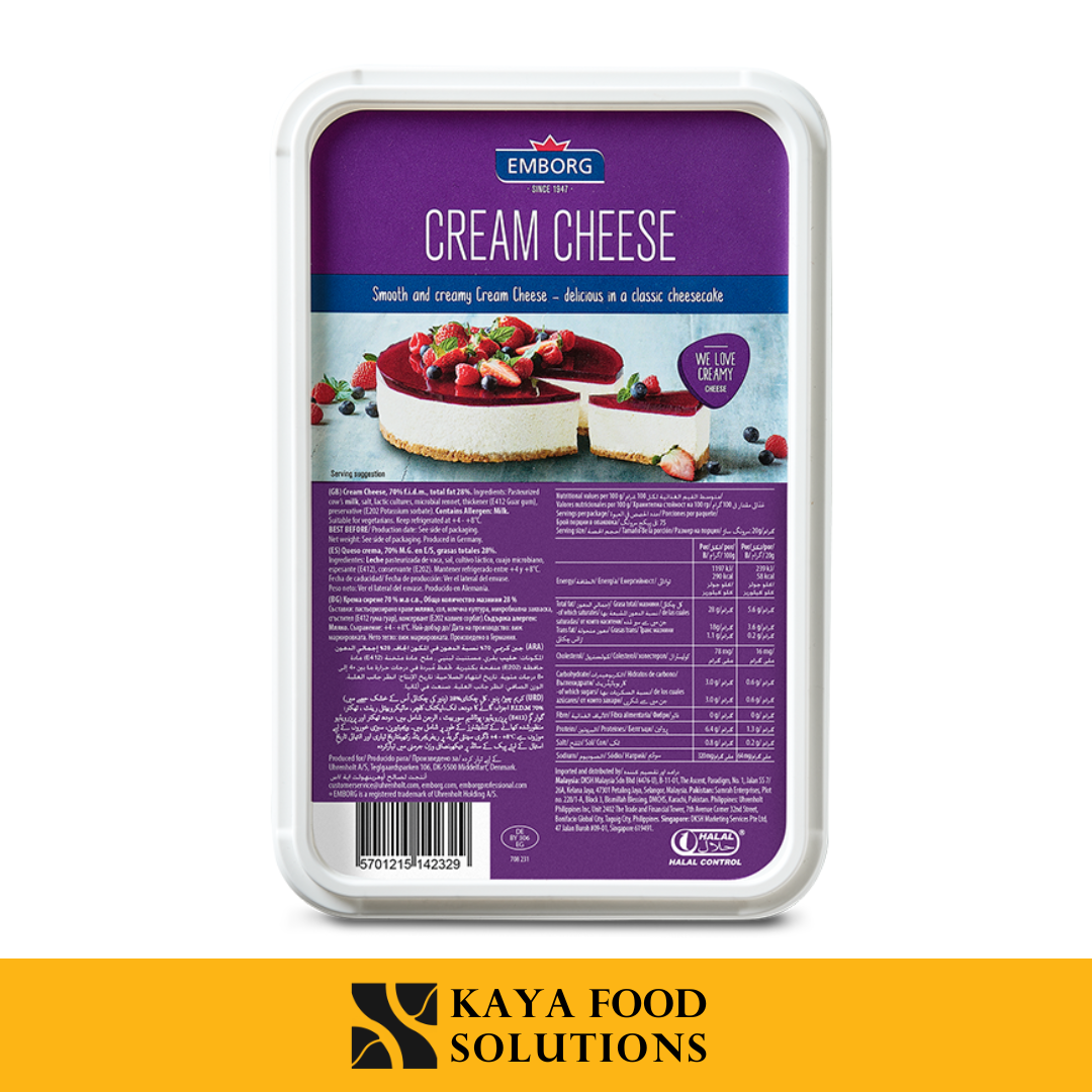 Emborg Cream Cheese 1.5kg tub