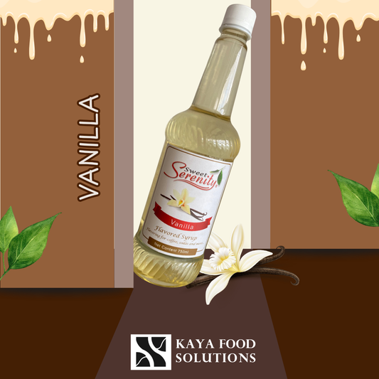 Serenity vanilla syrup 750ml