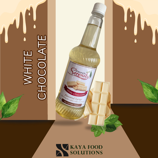 Serenity White Chocolate Syrup 750ml