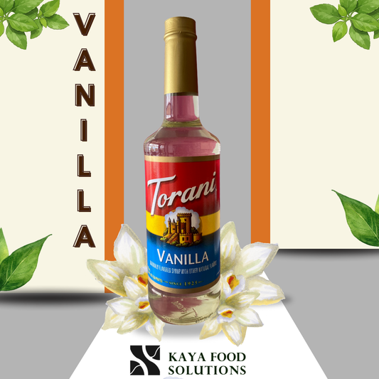 Torani Vanilla syrup 750ml