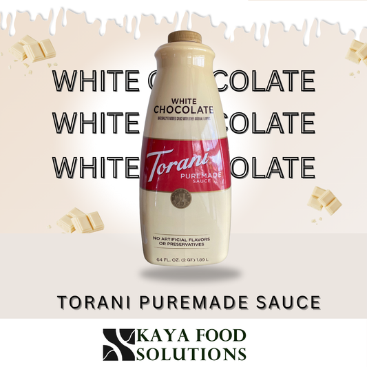 Torani White Choco (1.89L)