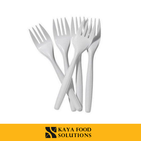 Clearbox Plastic Fork (25pcs)