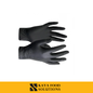 Black Vinyl Gloves Medium