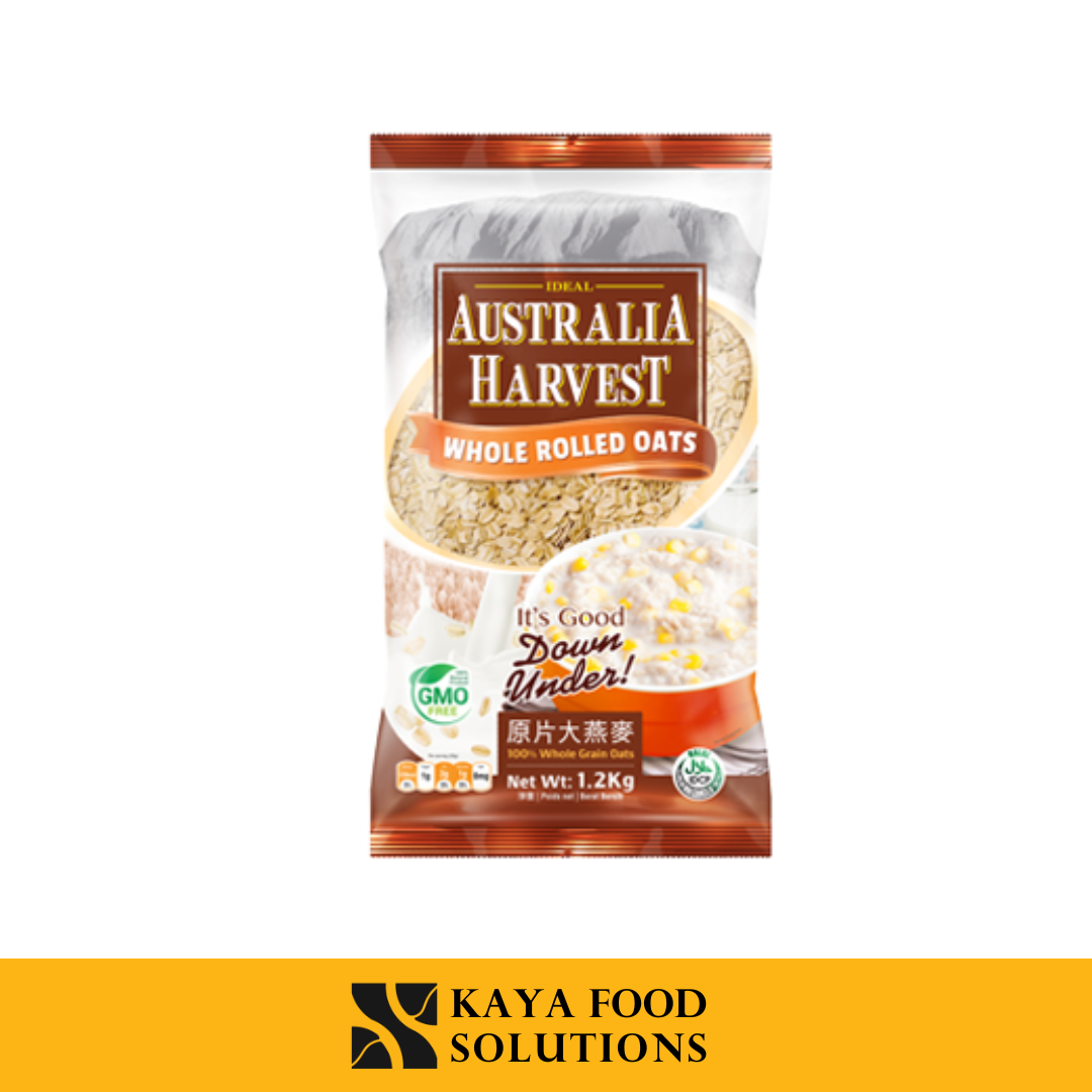 Australia Harvest Whole Rolled Oats 1kg