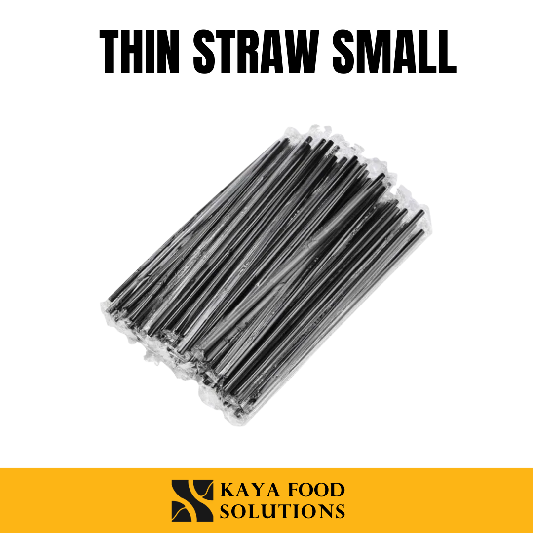 Thin Straw Small (100pcs/pack) – KAYA