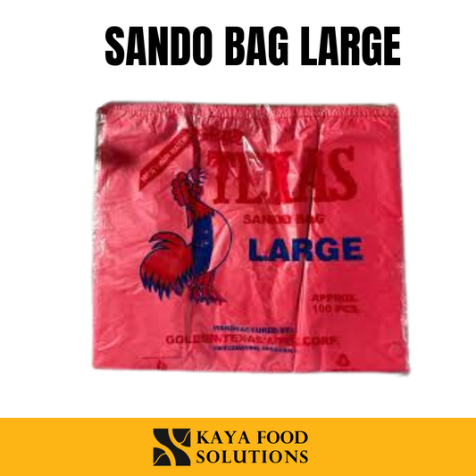 Texas Sando bag Large (100s)