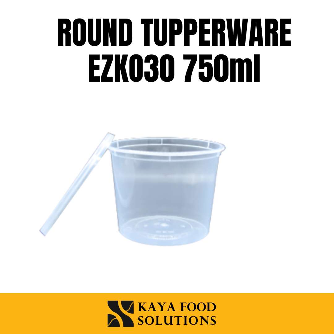 ROUND TUPPERWARE EZKO30 (10s) 750mL