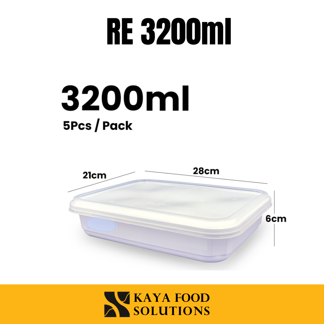 TUPPERWARE RE 3200ml (5pcs)
