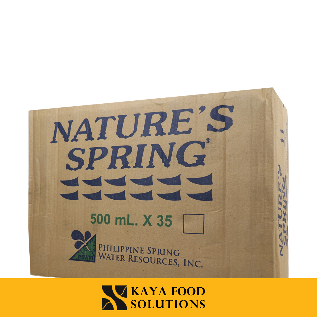 Nature's Spring Water 500mL (by box)