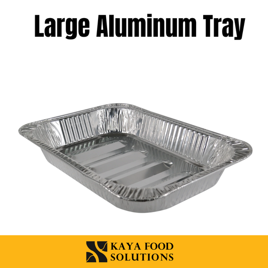 Large Aluminum Tray / pcs